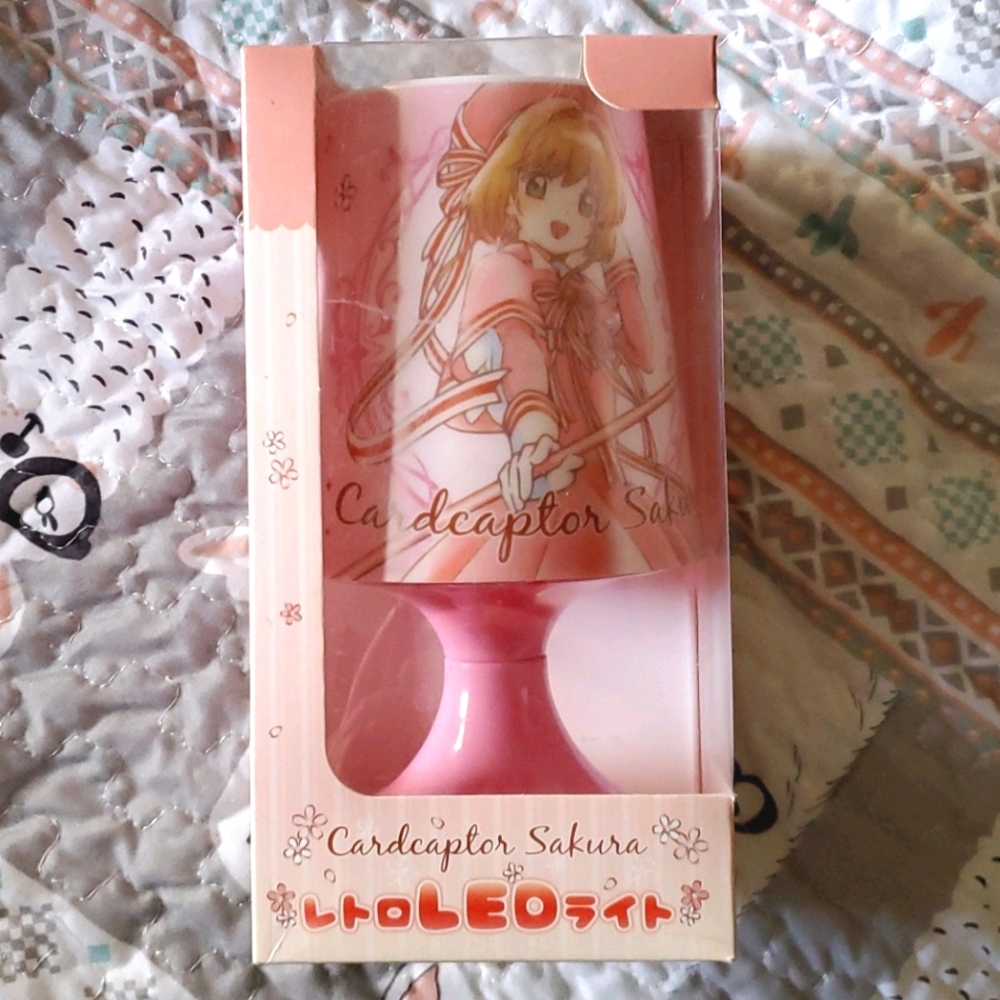 Cardcaptor Sakura Pink Night Light/Small Lamp